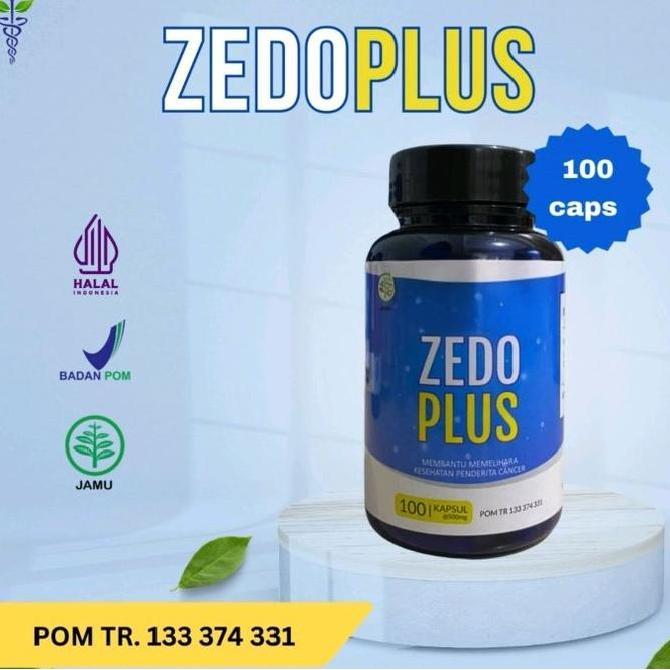 ZEDO PLUS Asli Original Obat Herbal Anti Kanker & Tumor BPOM Herbal Alami