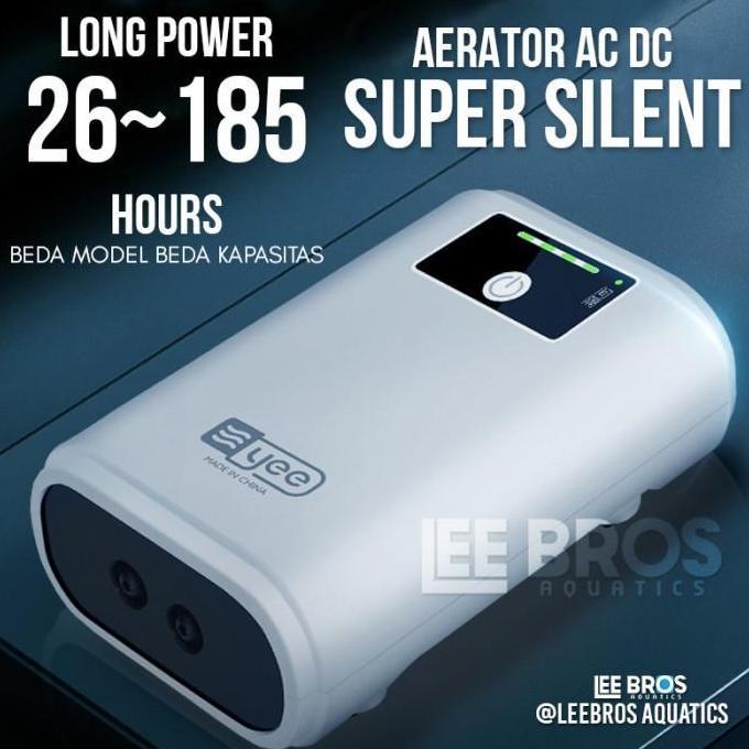 Silent Aerator Pump AC DC USB / Chargeable Aerator Air Pump