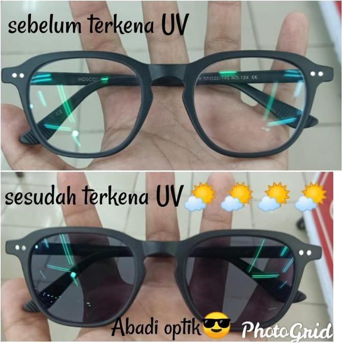 KACAMATA PRIA MOSCOT BILIK +PAKET LENSA PHOTOCROMIC