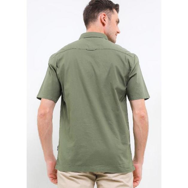 Hush Puppies Kemeja Pria PARDEE Olive