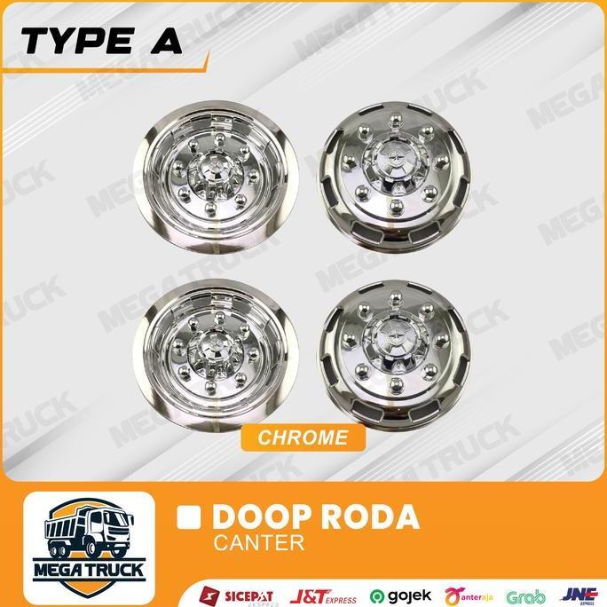 Doop Roda Canter Aksesoris Truck Berbagai Macam Warna Promo