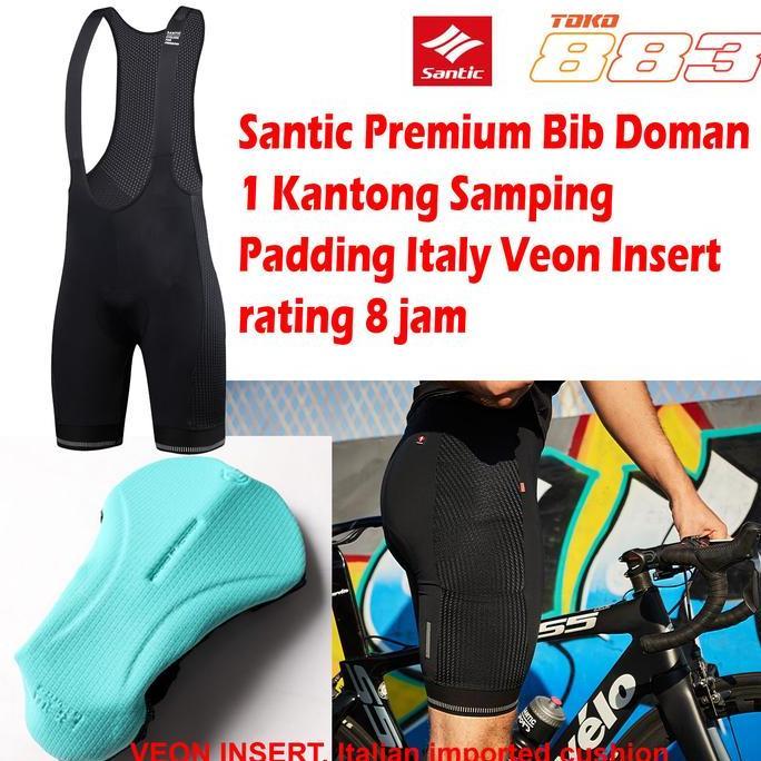 Celana Sepeda BIB Santic - Santic BIB Cycling Pant QM9CO5101
