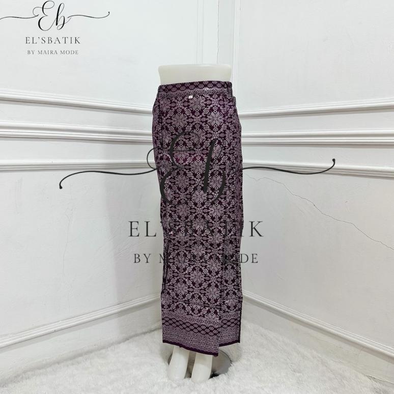 Premium Elsbatik (Songket Span) Rok Songket Span Siap Pakai | Rok Songket Kebaya | Rok Songket Jadi 