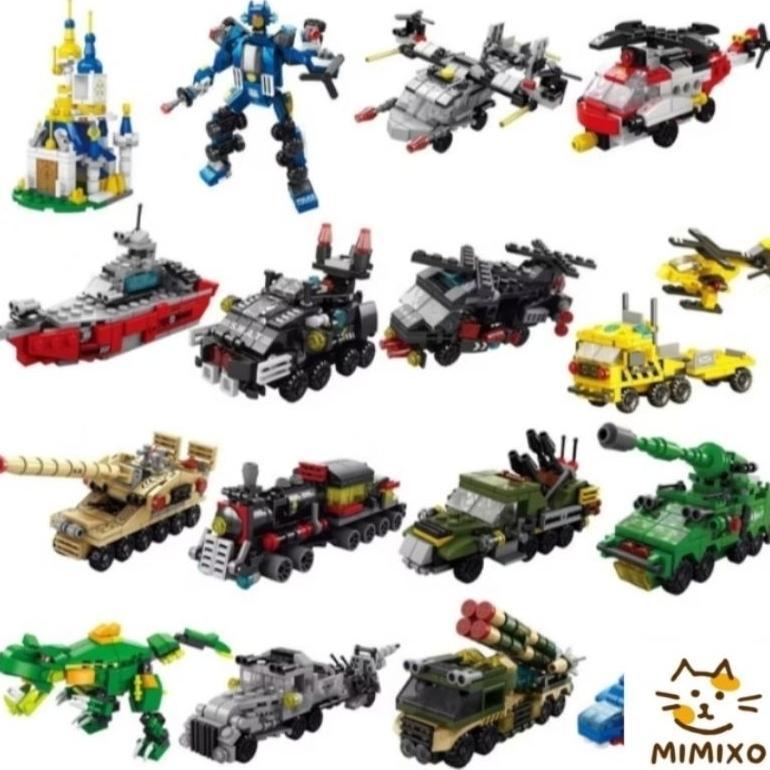 NEW BISA COD LEGO MOBIL/LEGO KAPAL / LEGO BRICKS / MAINAN EDUKASI LEGO ROBOT / LEGO MOBIL TANK / LEG