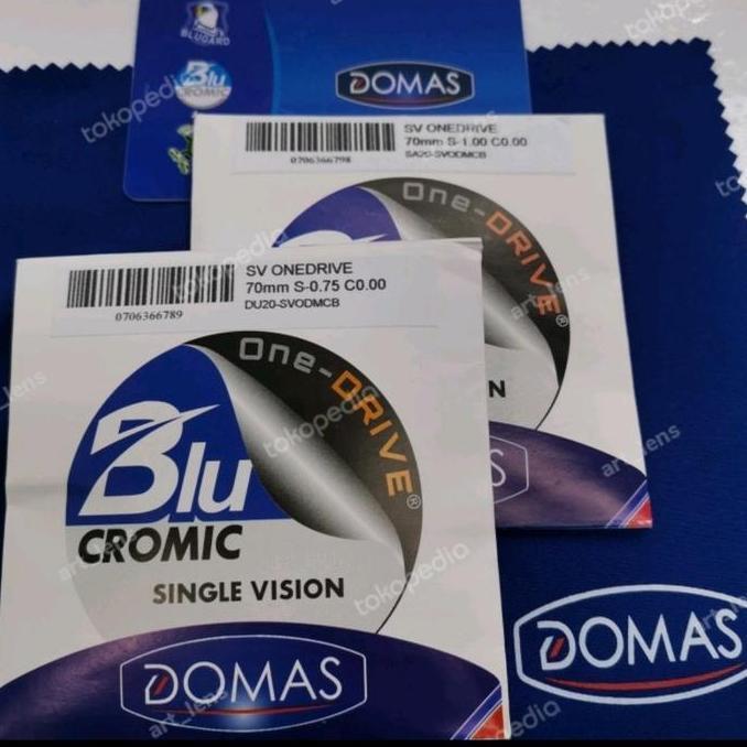 LENSA DOMAS BLUECHROMIC ONE DRIVE PHOTOCROMIC BLUE RAY NHT