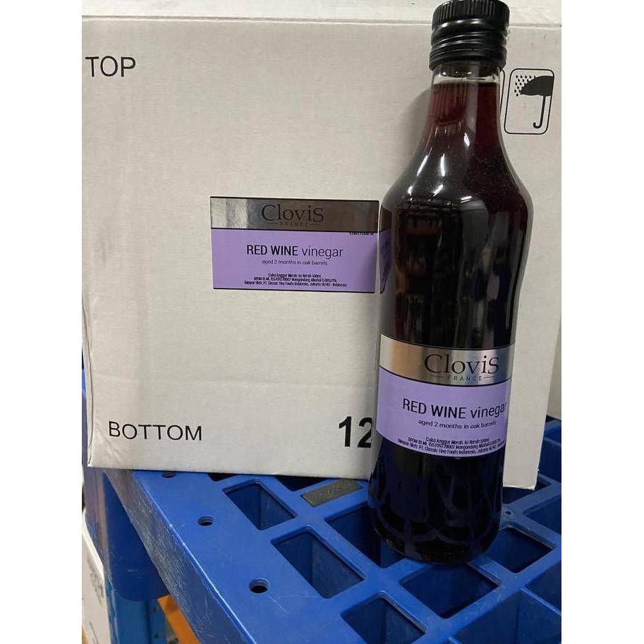 Grosir Clovis Red Wine Vinegar 50Cl - Cuka Merah