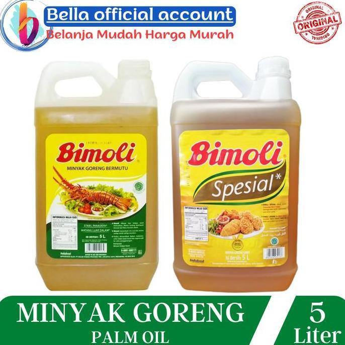 Sale Bimoli Minyak Goreng Klasik Special 5 Liter - Random