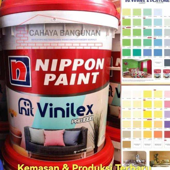 Vinilex Pro 1 Cat Tembok Gypsum Putih Warna Pail Pel 20 Kg 20Kg