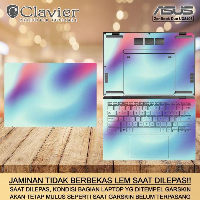 TERBARU - Cover Garskin Laptop Asus ZenBook Duo UX8406 UX8406M UX8406MA Fullbody