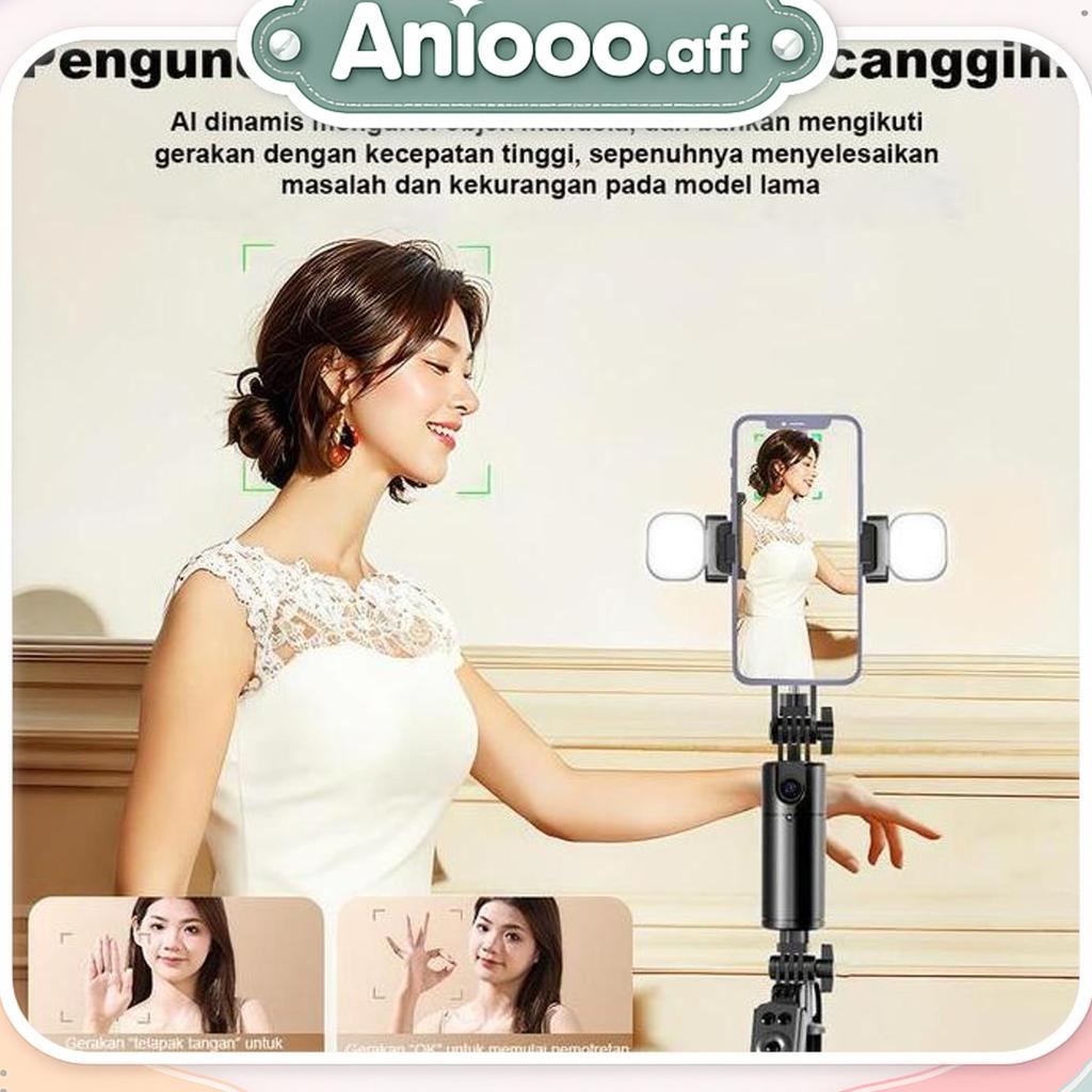 Gimbal Stabilizer Hp Auto Face Tracking Gimbal Handphone Stabilizer Hp Gimbal Kamera 360