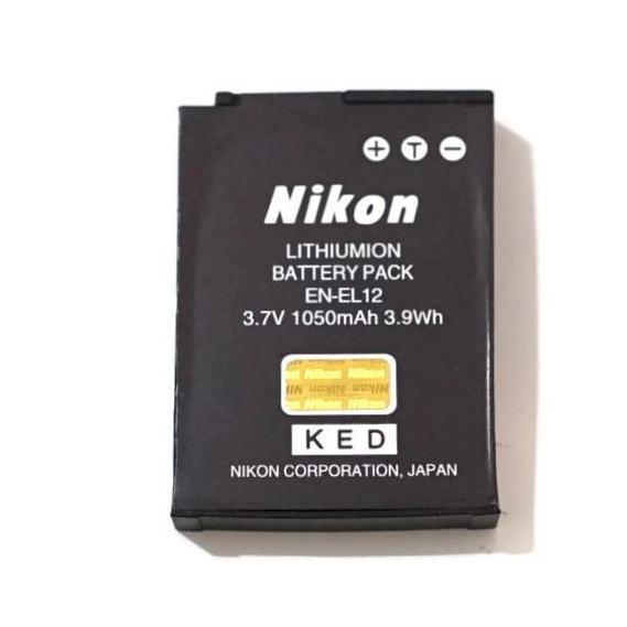 Baterai Nikon Nikon Coolpix AW100 AW110 S610 S6150 S9100 S9900 EN-EL12
