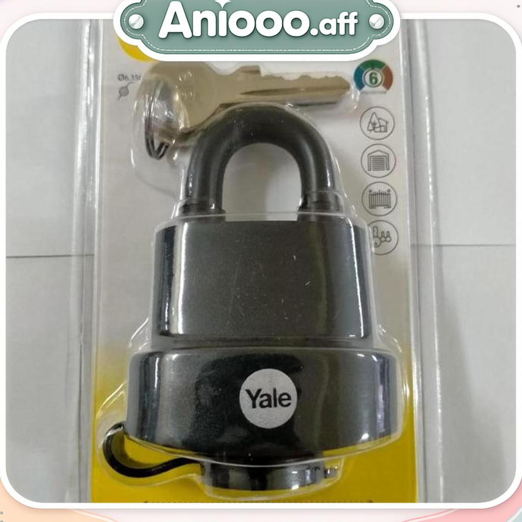 Yale Gembok Pagar 50Mm Weatherproof |Padlock Outdoor Y220B/51/118/1 50 Mm Kunci Gerbang/Pintu Anti K