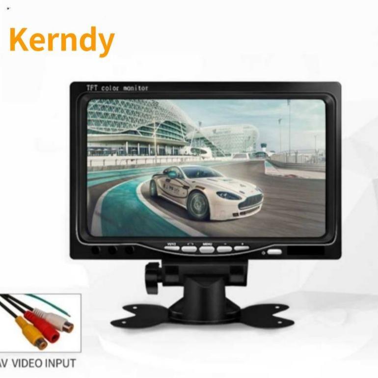 Kerndy Layar Monitor Mobil TFT Lcd 7 Inch