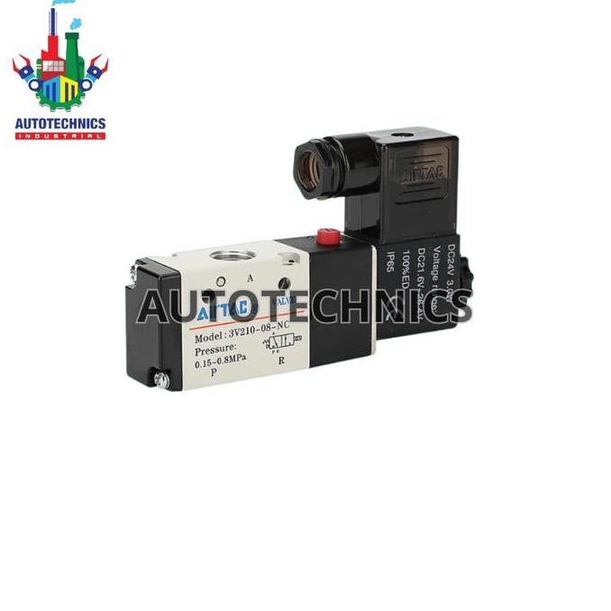 HARGA DISC - SELENOID VALVE / SOLENOID VALVE AIRTAC 3V210-08-NO