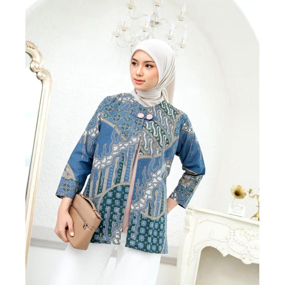 Batik Wanita Jumbo Baju Batik Wanita Size Jumbo Blouse Batik Wanita Size Jumbo LD 118 sd LD 140