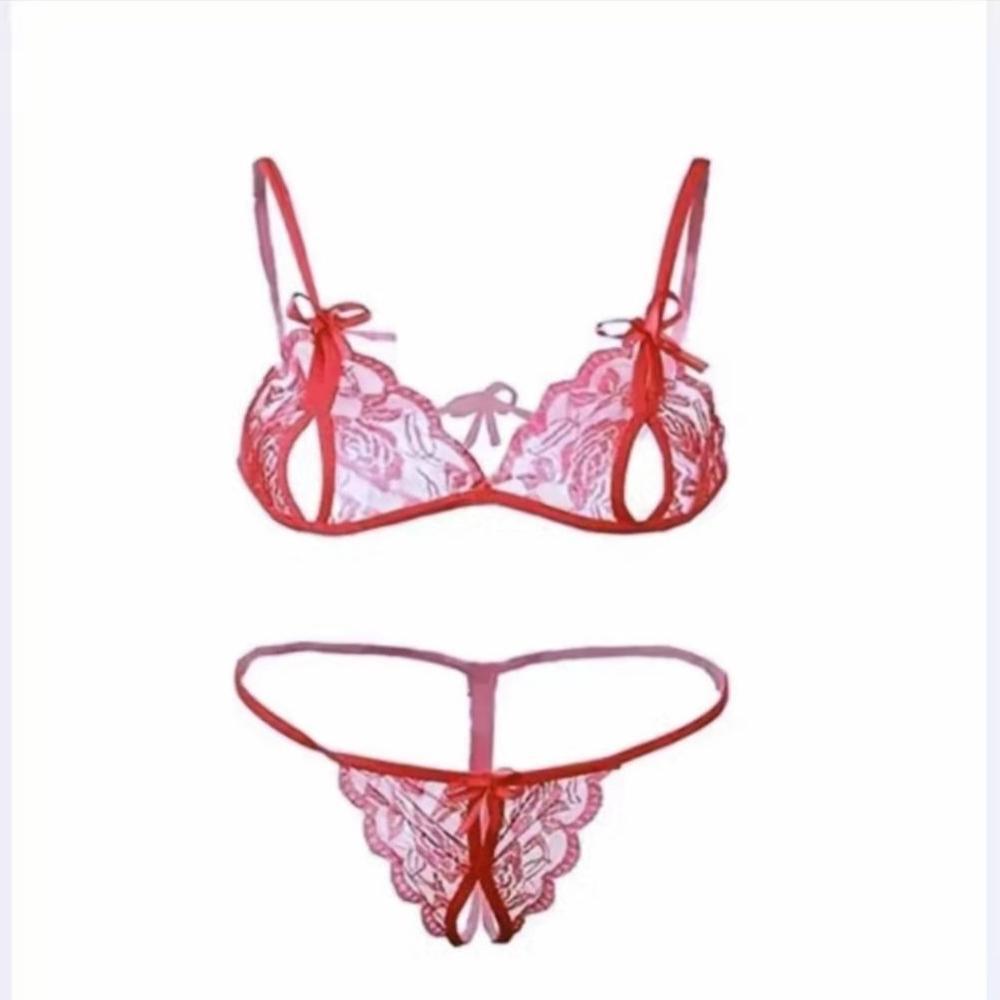 NEW SET BRA SEXY KOREA RENDA TRANSPARAN LEMBUT