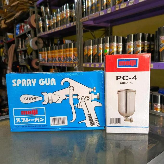 Promo Spray Gun Meiji F75 ~ Original Terbaru 