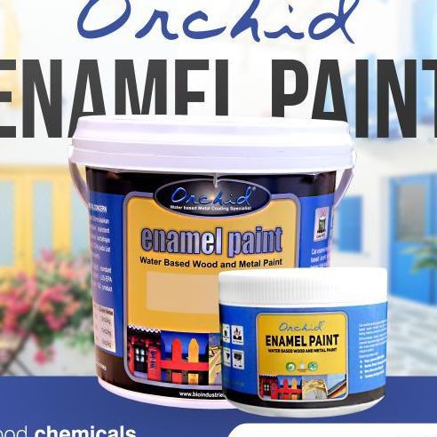 Cat Besi Anti Karat Dan Kayu Kecil Waterbased - Orchid Enamel Paint Solid Dan Metalik 400Gr