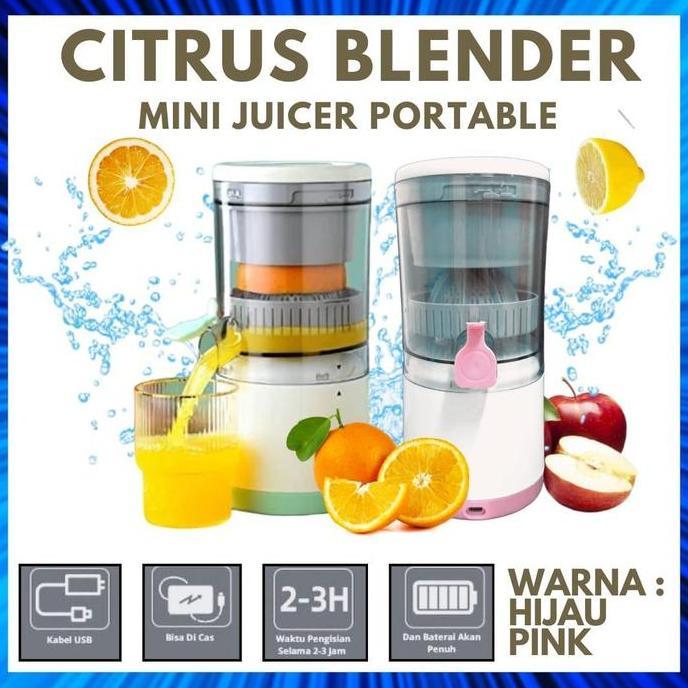 OREJELA Citrus Blender Mini Juicer Portable Alat Peras Buah Otomatis Multifungsi / Blender Juicer Po