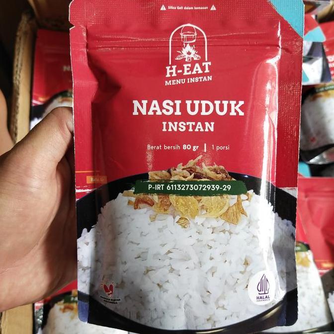 H-Eat Nasi Uduk Instan Tinggal Seduh