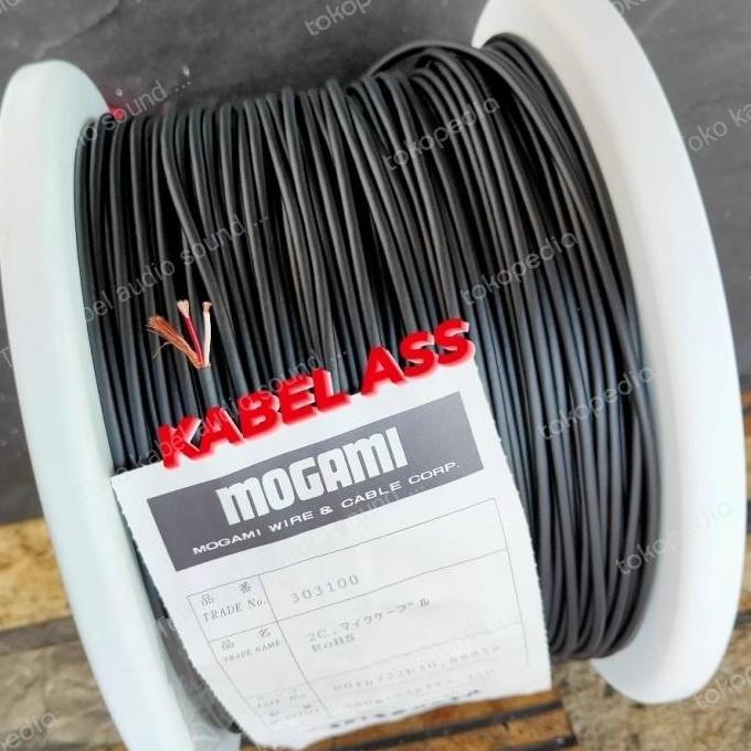 KABEL AUDIO INTERCONNECT & MICROPHONE MOGAMI 3031 ORIGINAL JAPAN
