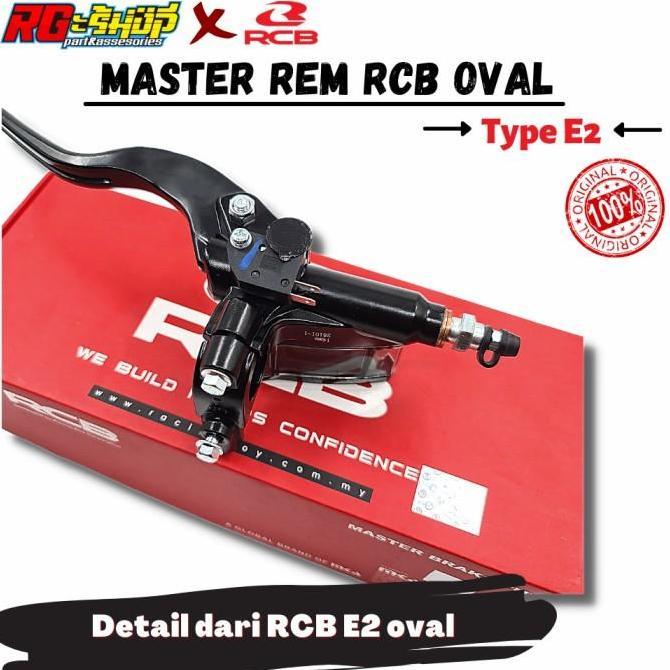 master rem kanan RCB racing boy oval E2 Vario 125 150 aerox nmax PCX Original