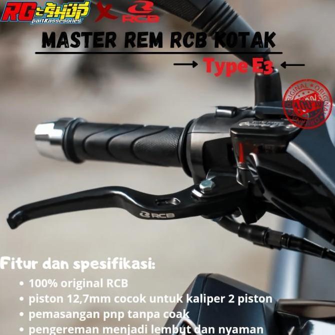 master rem kanan RCB racing boy kotak E3 Vario 125 150 aerox beat PCX Original
