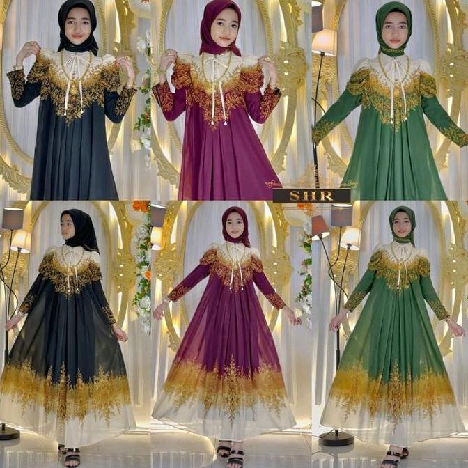READY KODE GAMIS PRINCES KIDS BY SHR Muslim lebaran