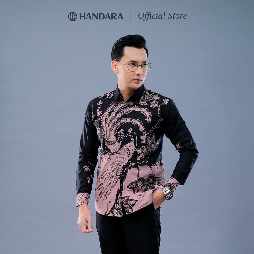 cuci gudang batik handara - asmara manyura kemeja pria furing erro