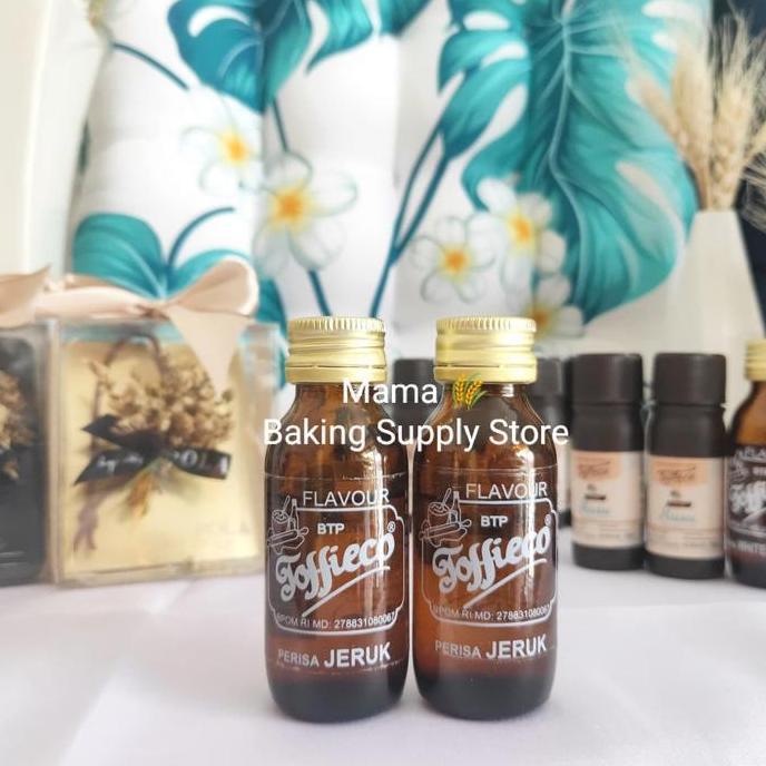 Ingredients- Toffieco Perisa Perasa Jeruk Orange Essence Flavour 25 Gr