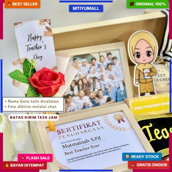 Hampers Hari Guru - Hampers Teachers Day - Hadiah - Kado Hari Guru Nasional - Kado Wali Kelas - Meda