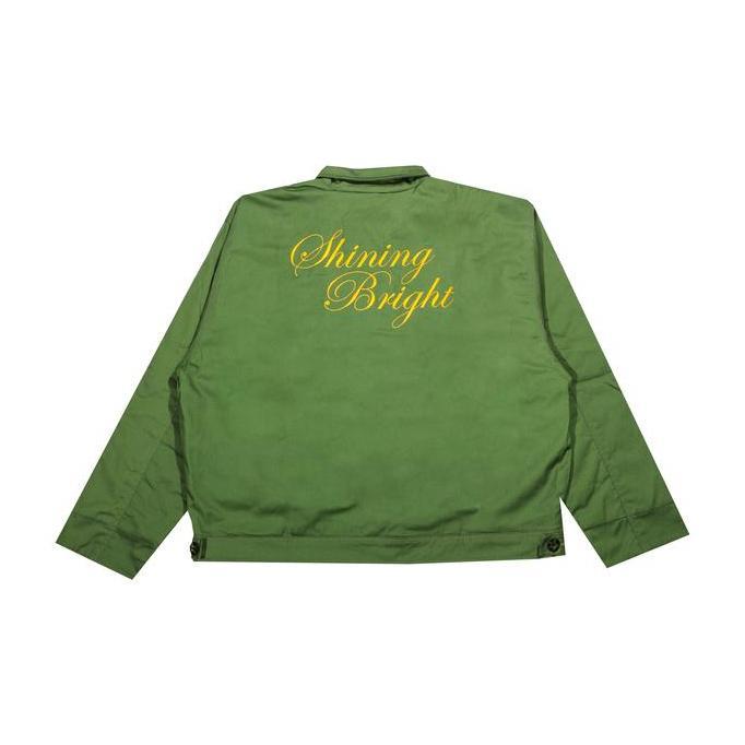 Shining Brht Edward Denim Jacket - Olive