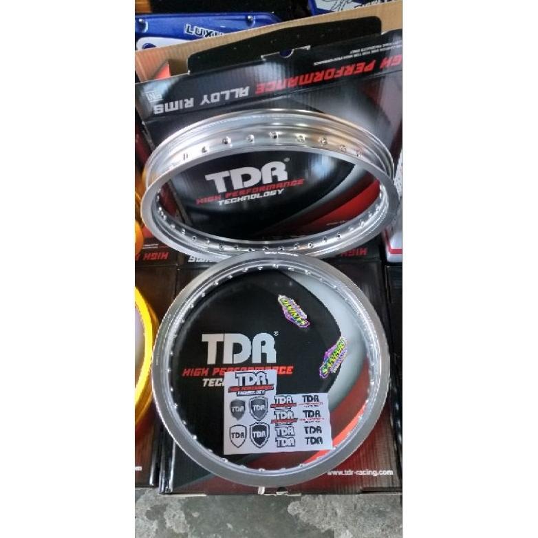 Velg tdr w shape set 185/215 ring 17 silver
