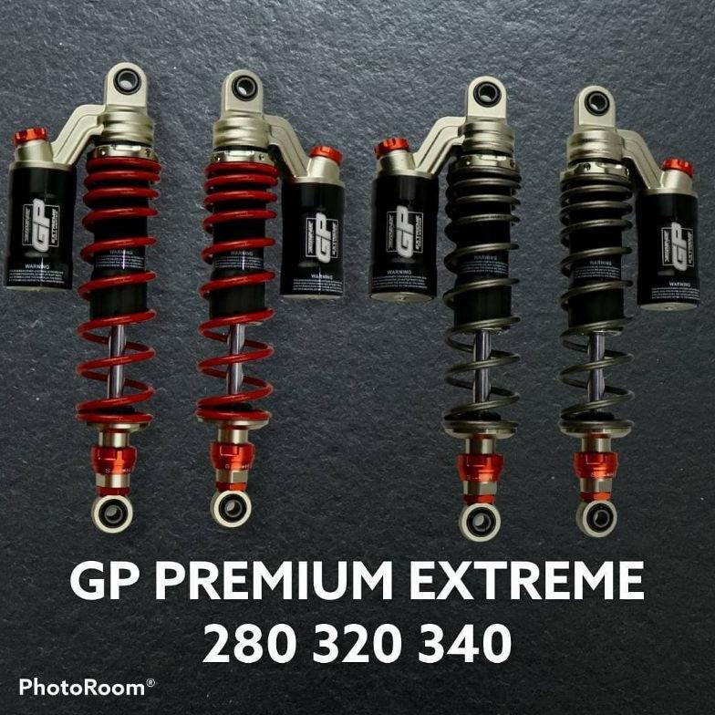 SHOCK SKOK RIDE IT GP299 GP EXTREME AS GOLD SERIES HITAM DOUBLE KLIK SHOCKBREAKER TABUNG PREMIUM GL 