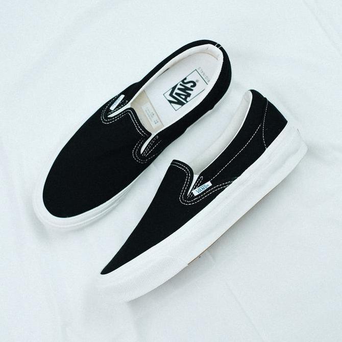 Vans Slip On Vault OG Lx Black White
