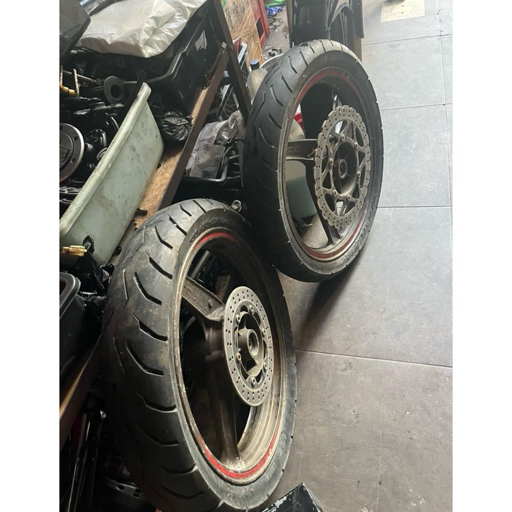 velg ninja rr new set ban copotan