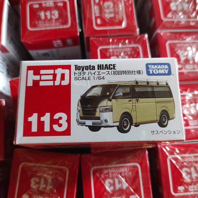 TOMICA 1/64 #113 TOYOTA HIACE CREAM