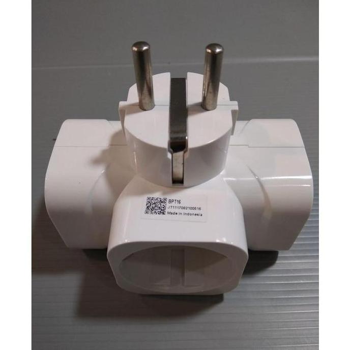 Ricita- Steker T Arde Boss / 3 Y Socket / Steker 3 Lubang Boss - Bpt16