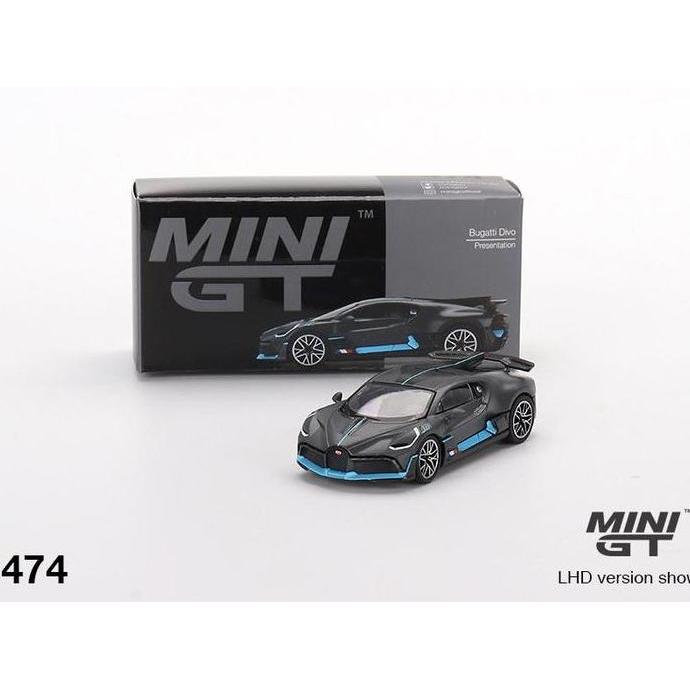 MINIGT 474 BUGATTI DIVO PRESENTATION DIECAST MINIATUR MGT