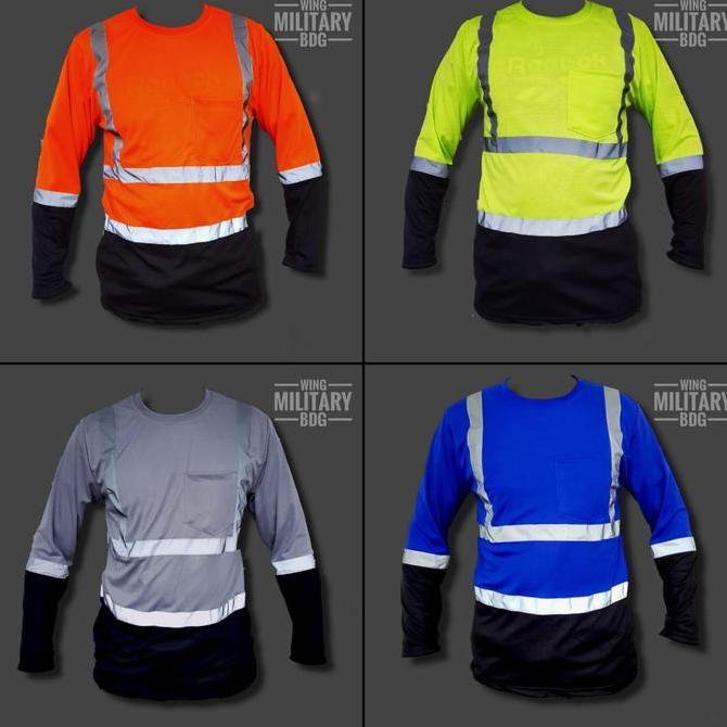 Kaos Kombinasi Safety Proyek Scotlight Terlaris