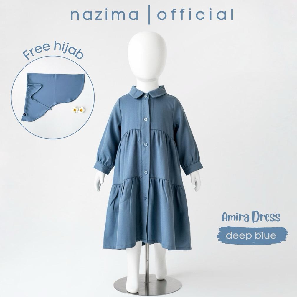 ORIGINAL NAZIMA GAMIS ANAK AMIRA DRESS