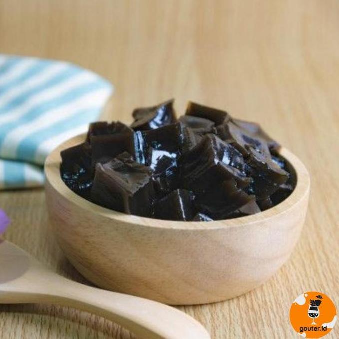 BUBUK CINCAU HITAM 600GR / GRASS JELLY POWDER / CINCAU BUBUK / CINCAU HITAM BUBUK / CINCAU JELLY ZS