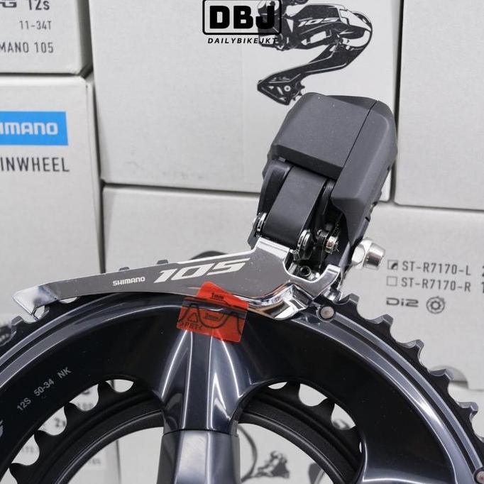 Groupset Shimano 105 R7170 Di2 12 Speed Disc Brake Groupset Roadbike
