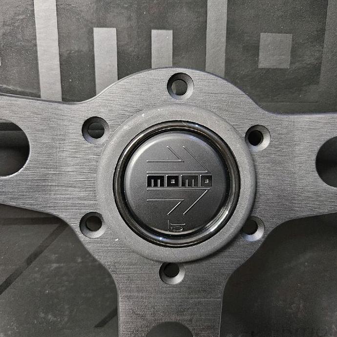 Sale Stir Racing Momo Prototipo Black Edition Kulit 14 Inch Steer Stir Aftermarket Momo Prototipo Bl