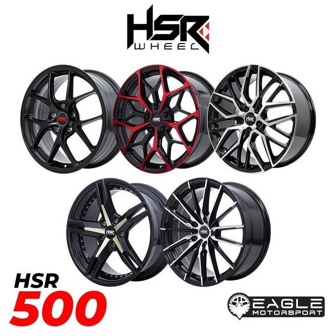 Velg Mobil Ring 14 Hingga Ring 22 Hsr Wheel - Hsr500