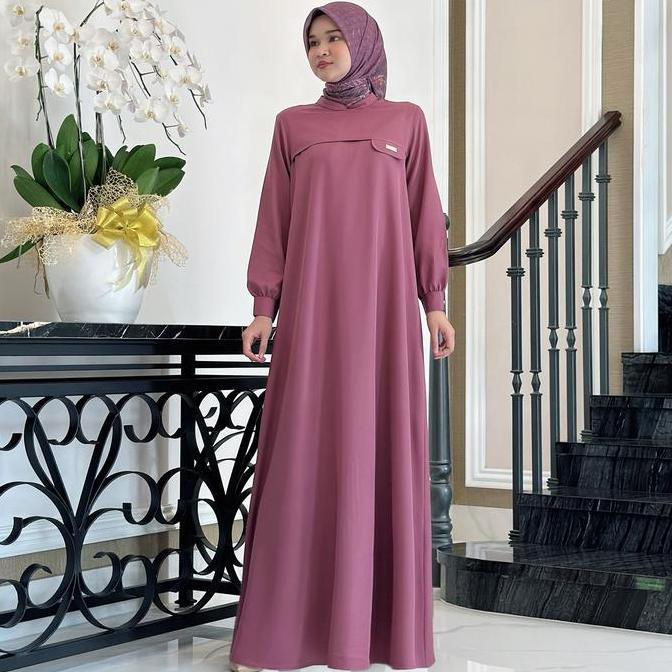Tafshilla Dress Muslim Cantik Casual by Arniz Indonesia New