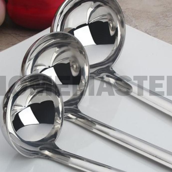 Homemaster Centong/Ladle Ukur Stainless 1.5 Mm 80/120/150/180/200/250 Cc/Ml Sk15