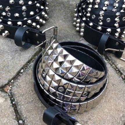 Belt Spike Punk / Gesper Spike Punk / Sabuk Spike Punk Rock / Ikat Pinggang
