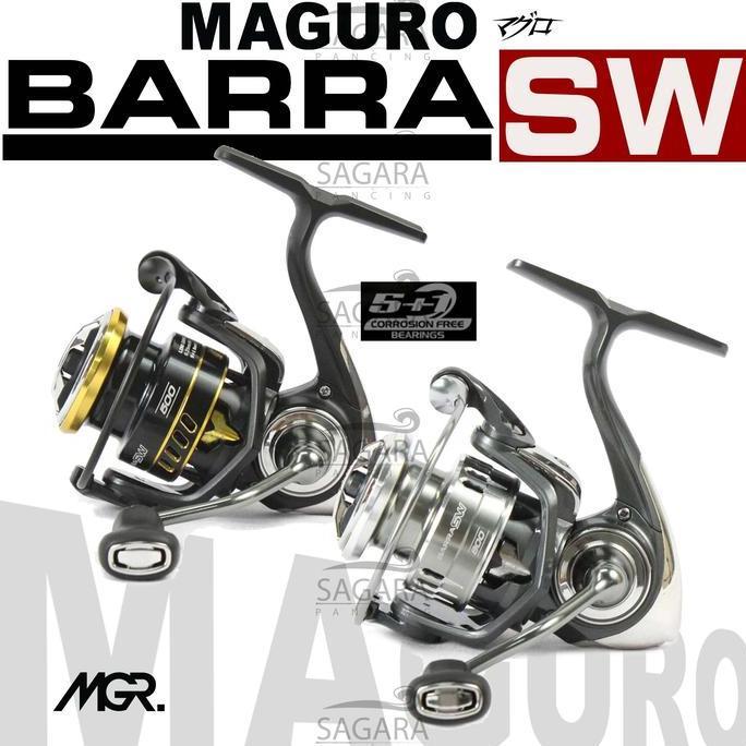 Pesce- Reel Maguro Barra Sw | Reel Micro | Reel Ultra Lht | Reel Pancing Spinning Power Handle