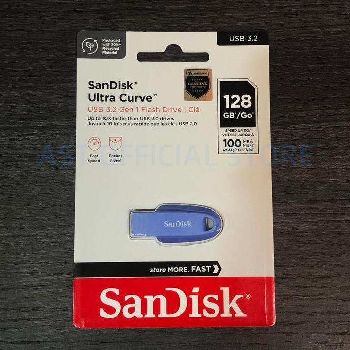 Sandisk Ultra 128GB Curve 3.2 Flash Disk - (SDCZ550-128G-G46NB)